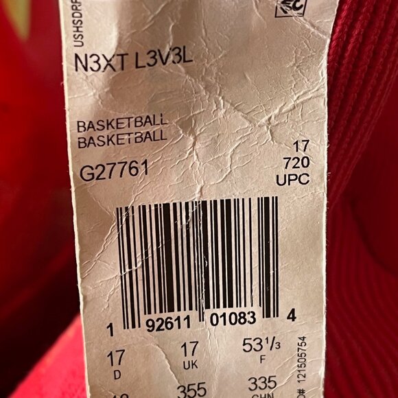 NEW Size 18 Mens Adidas N3XT L3V3L Pastel Art G27761 Knitted Basketball Sneakers - Picture 12 of 12